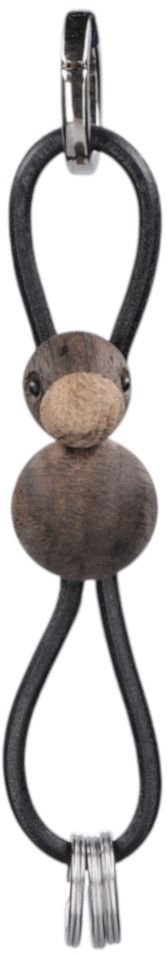 Kay Bojesen Nglering Fugl 6 cm, Rget Eg/Slv
