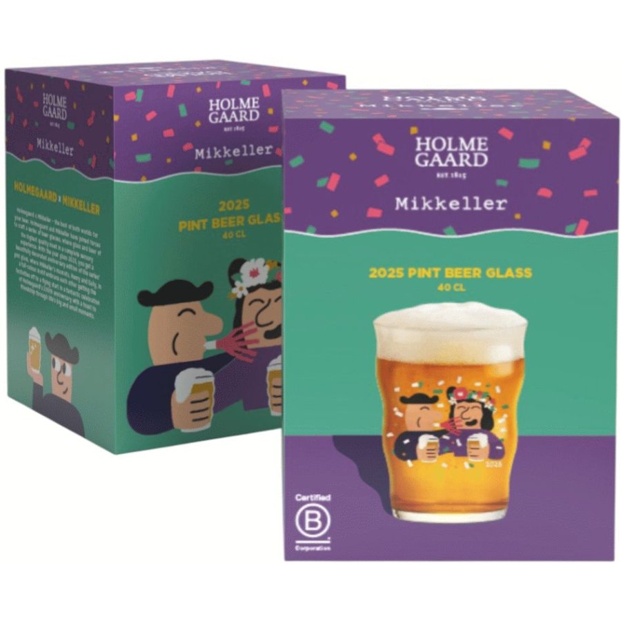 Holmegaard Mikkeller Pint lglas 2025 40 cl