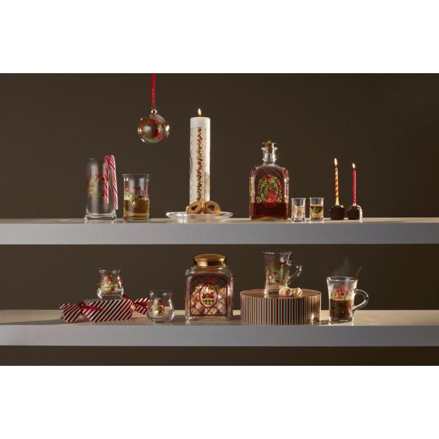 Holmegaard Christmas Fyrfadsstage 2025 2 stk. H7,5 cm