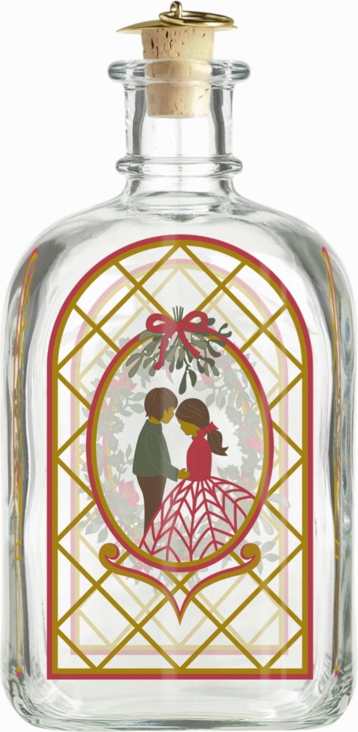 Holmegaard Christmas Flaske 2025 73 cl