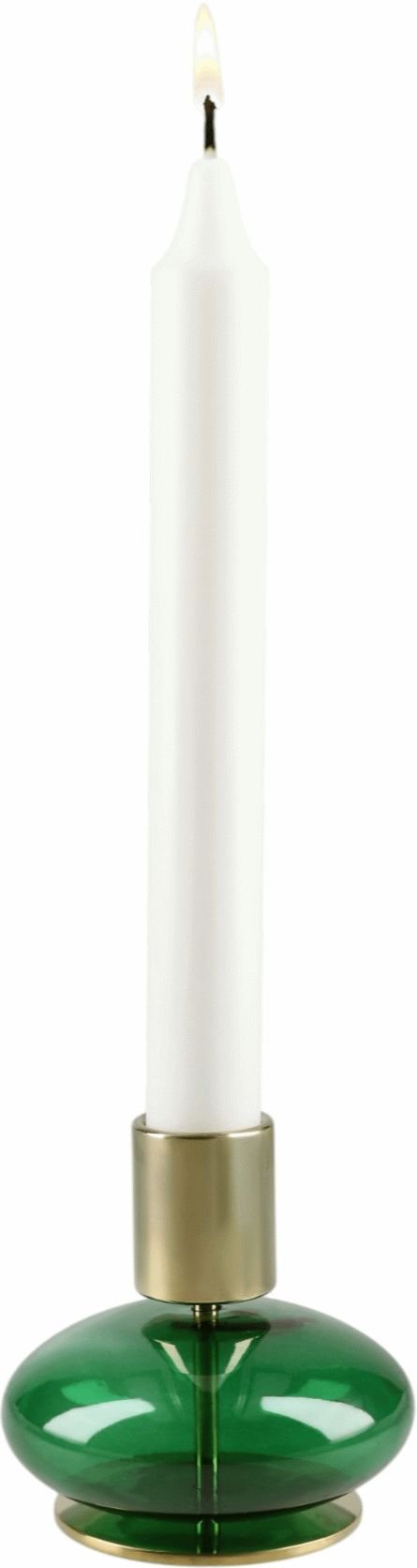 Holmegaard Bubble Lysestage H8 cm, Grn