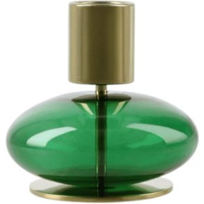 Holmegaard Bubble Lysestage H8 cm, Gr�n