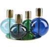 Holmegaard Bubble Lysestage 17,5 cm, Bl/Grn/Smoke