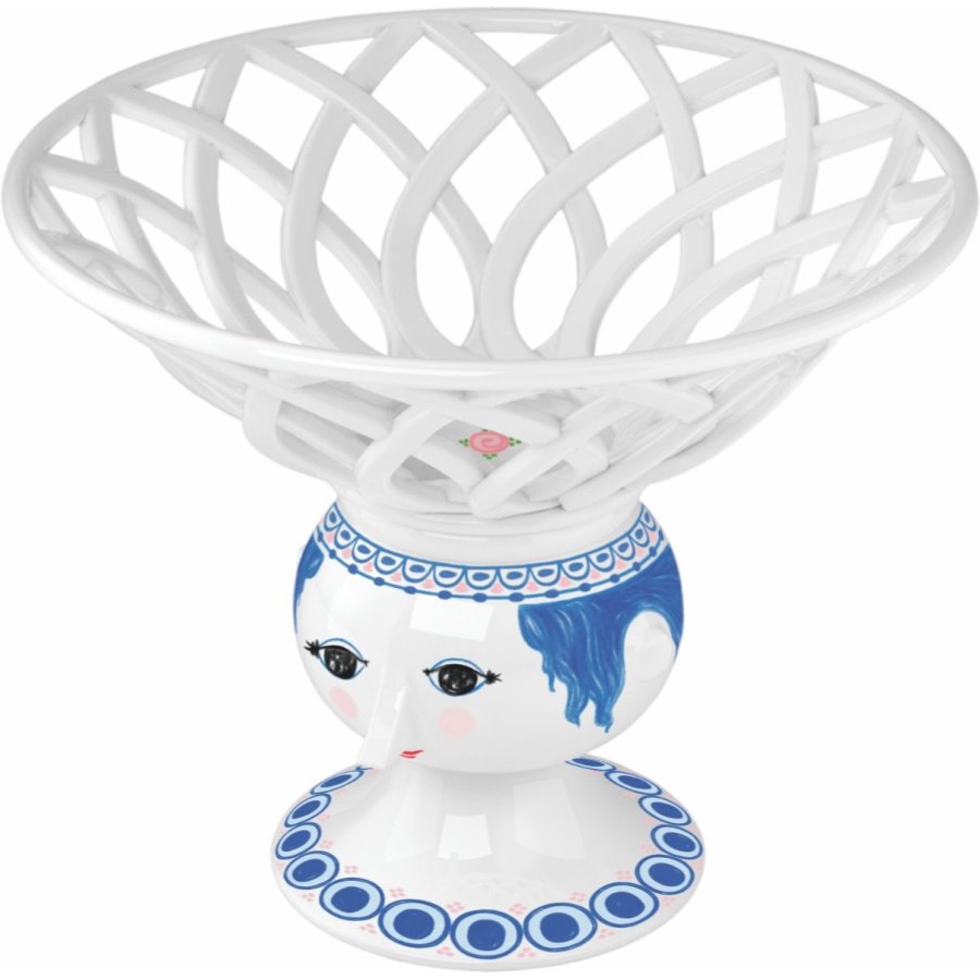 Bjrn Wiinblad Dora Frchteschale 25cm, Blau