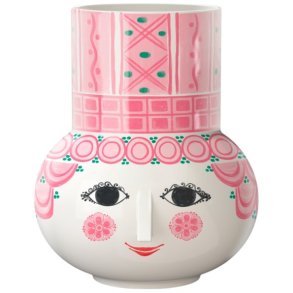 Bjørn Wiinblad Olga Vase H15 cm, Pink