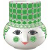 Bjrn Wiinblad Olga Bloklysestage H12 cm, Grn