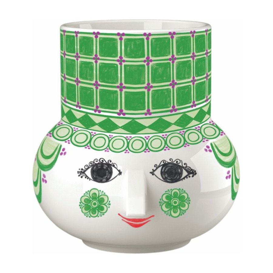 Bjrn Wiinblad Olga Bloklysestage H12 cm, Grn