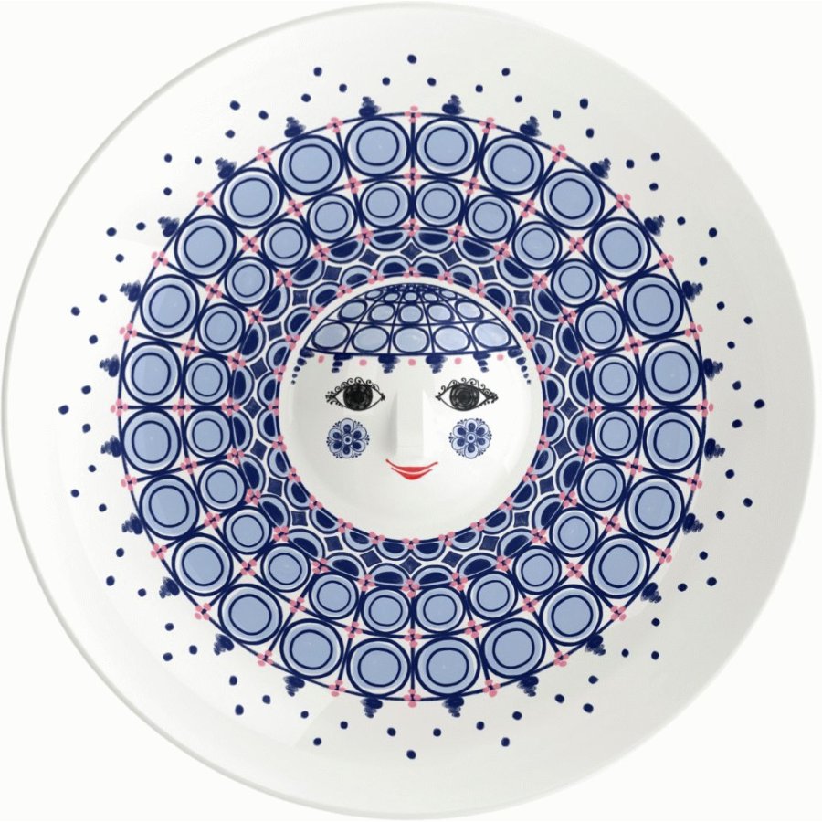 Bjrn Wiinblad Olga Fad 33 cm, Bl