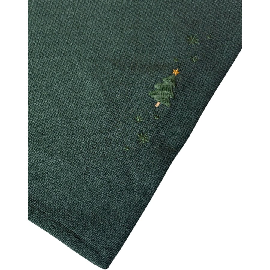 Juna Christmas Fable Dkkeserviet Juletr 32x49 cm, Grn