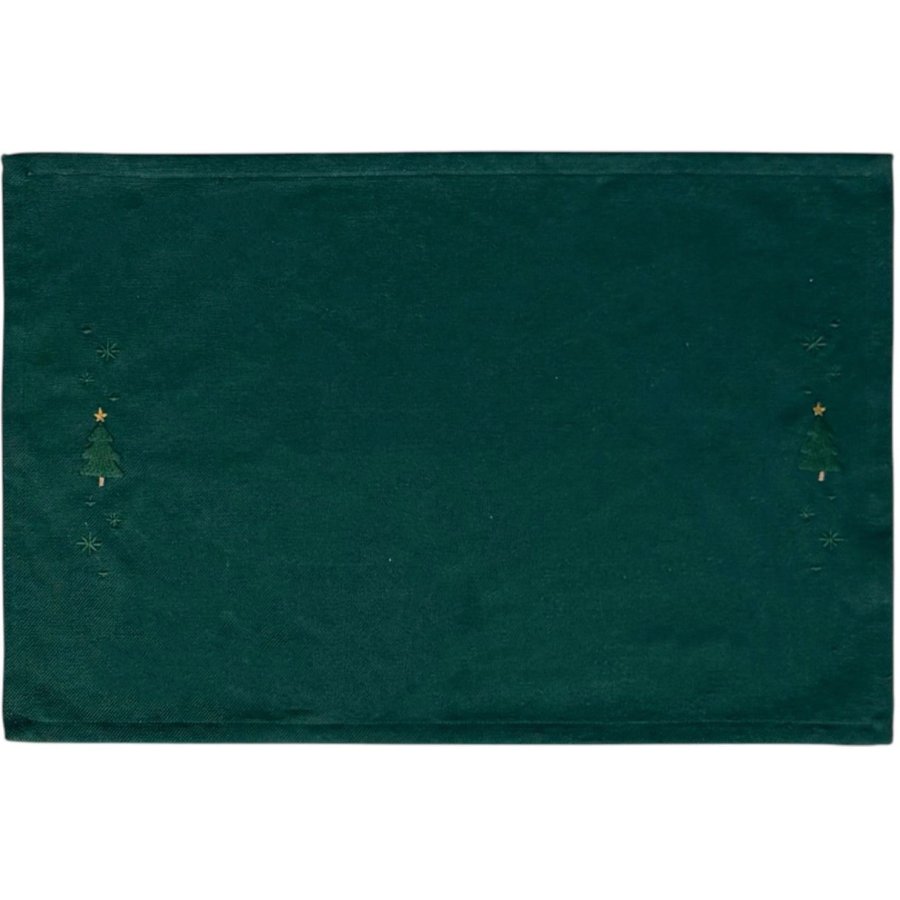 Juna Christmas Fable Dkkeserviet Juletr 32x49 cm, Grn