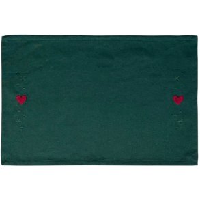 Juna Christmas Fable Platzset Herzen 3249cm, Groen