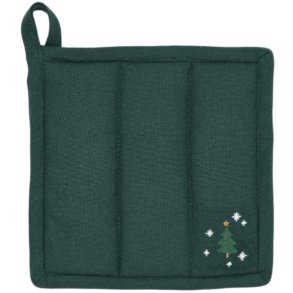 Juna Christmas Fable Grydelapper 22x22 cm, Grn