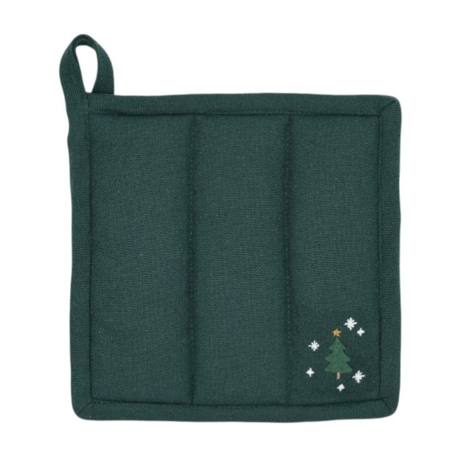 Juna Christmas Fable Grydelapper 22x22 cm, Grn