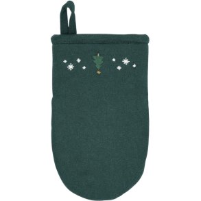Juna Christmas Fable Ofenhandschuh, Groen