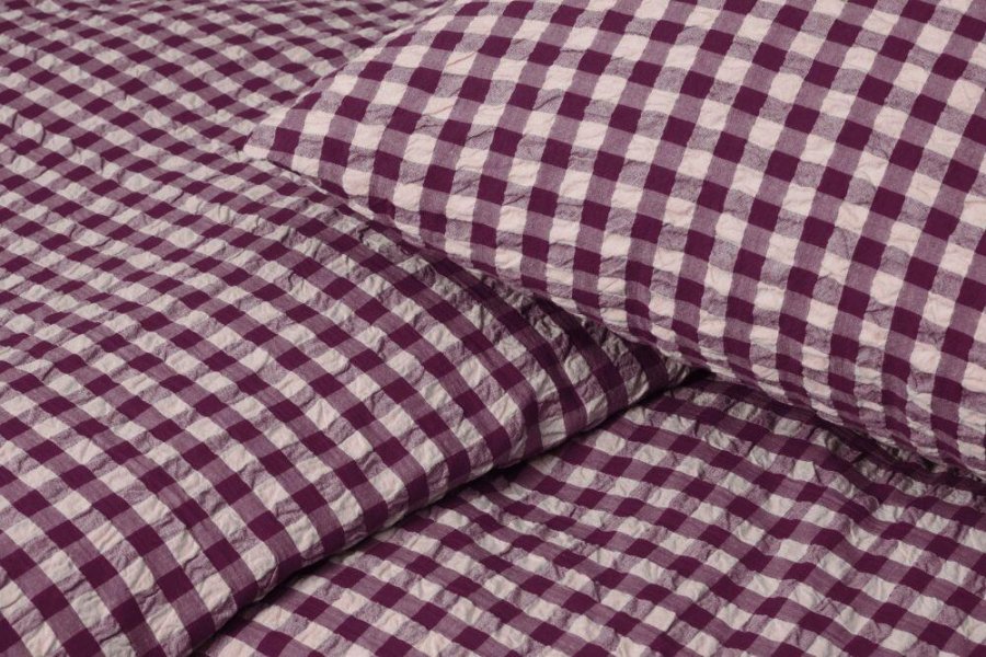 Juna Bk&Blge Sengetj 140x200 cm, Blomme/Rosa