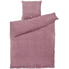 Juna Bk&Blge Sengetj 140x200 cm, Blomme/Rosa