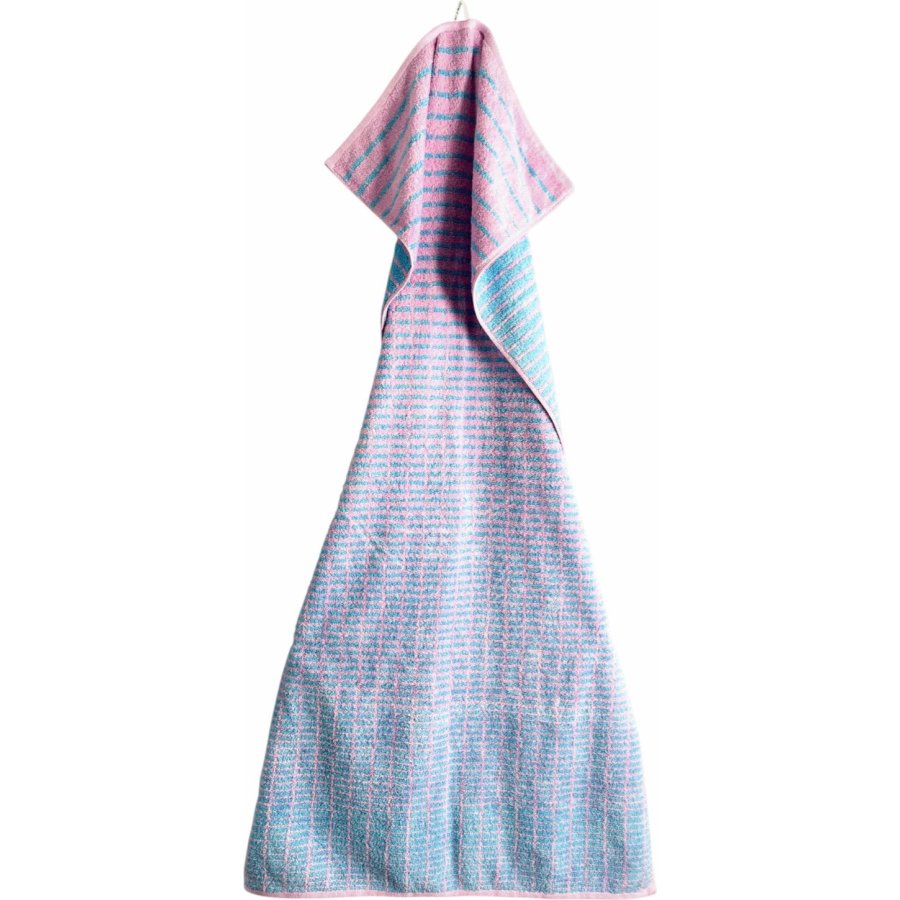 Juna Nuance Hndklde 70x140 cm, Lys Bl/Rosa