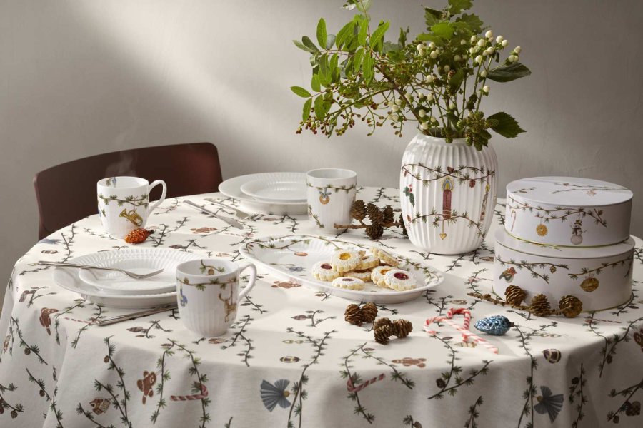 Kähler Hammershi Christmas Termokop 30 cl, Hvid