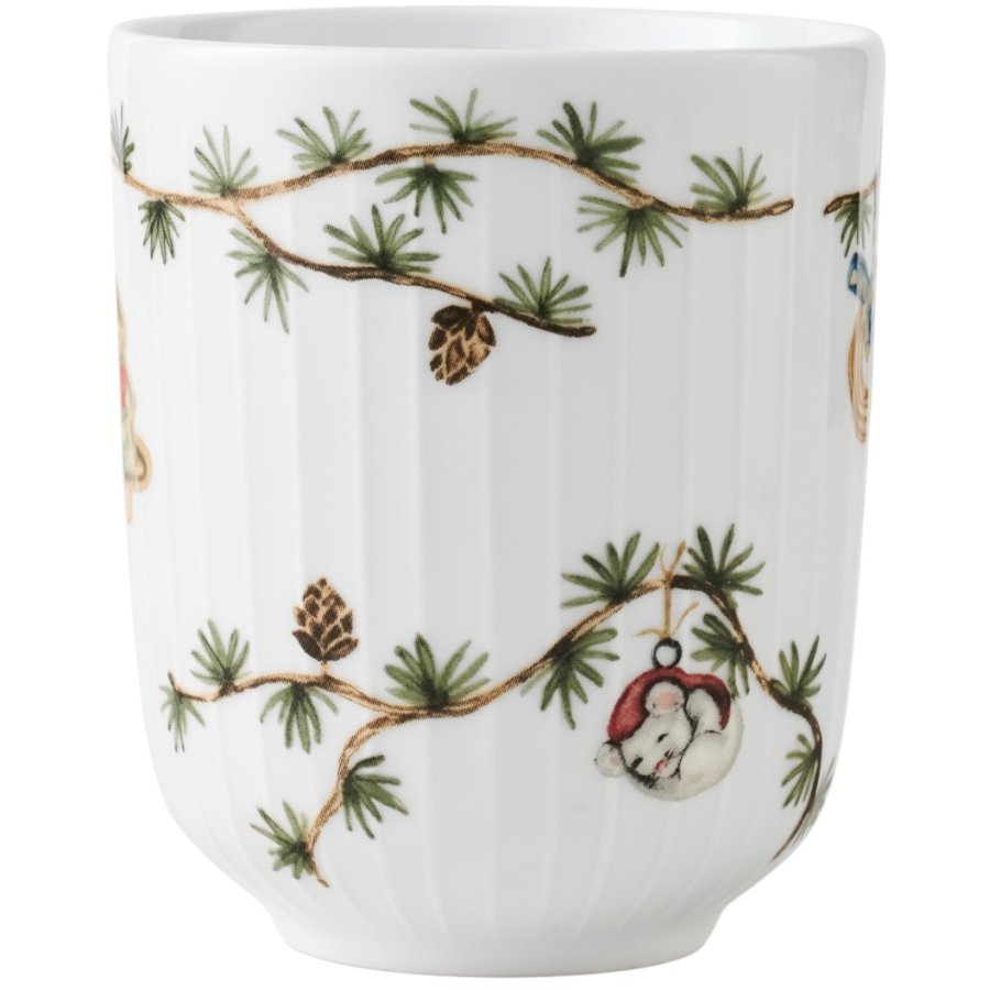 Kähler Hammershi Christmas Termokop 30 cl, Hvid