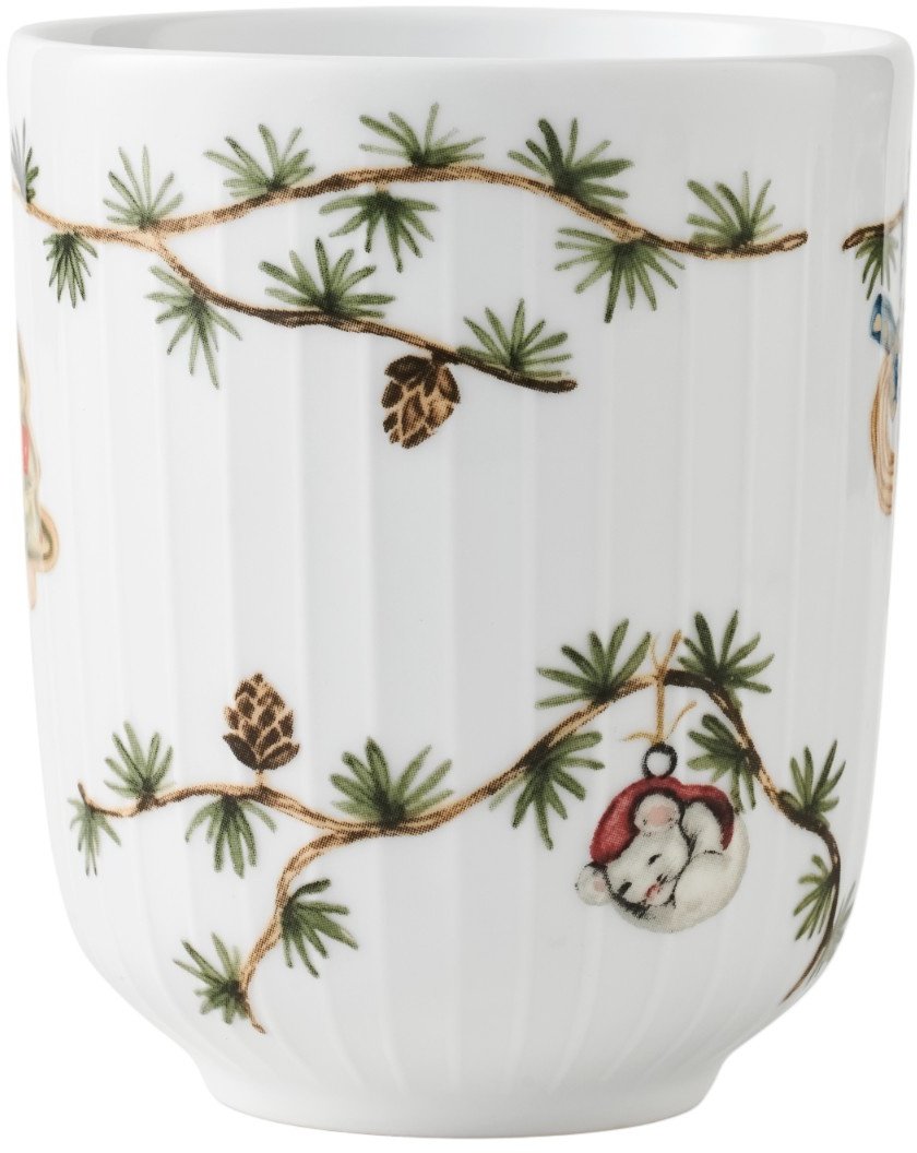 Kähler Hammershi Christmas Termokop 30 cl, Hvid