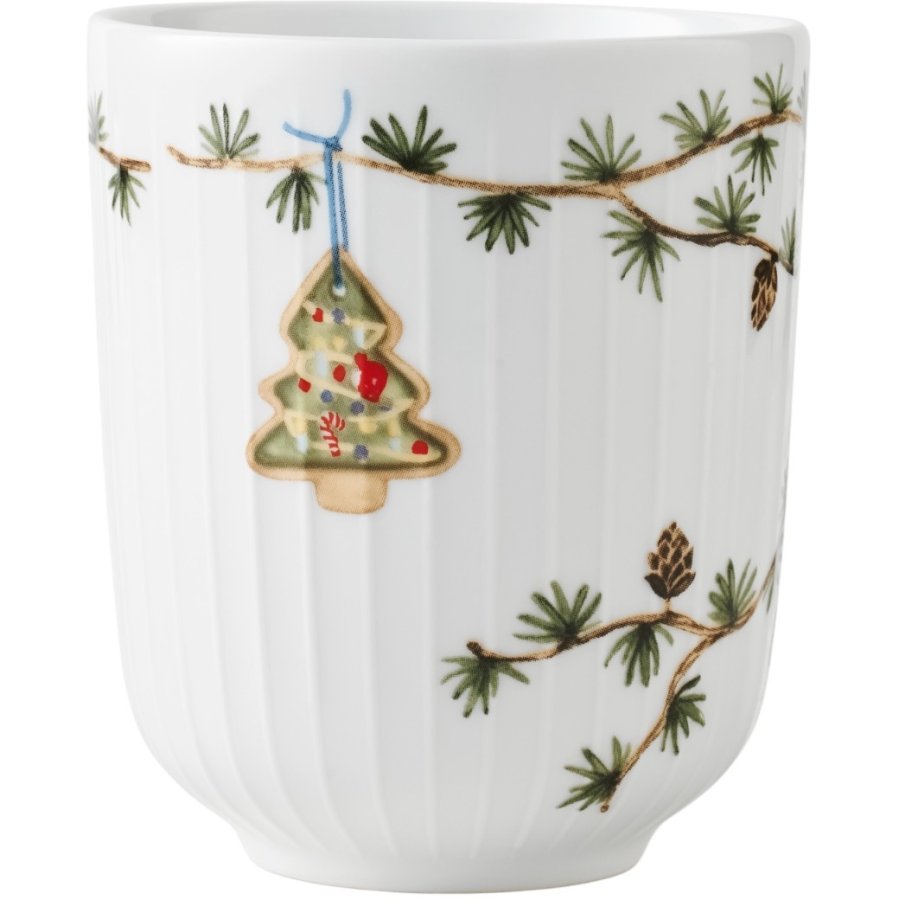Kähler Hammershi Christmas Termokop 30 cl, Hvid