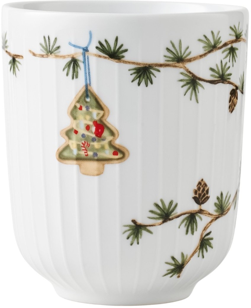 Kähler Hammershi Christmas Termokop 30 cl, Hvid