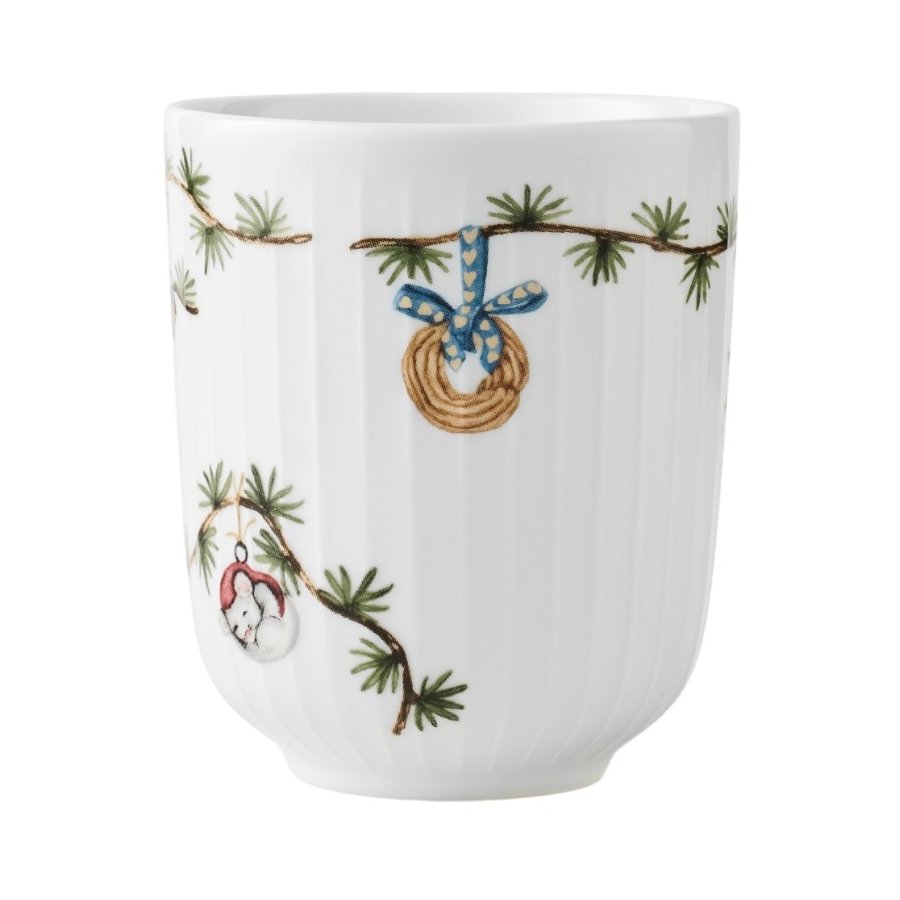 Kähler Hammershi Christmas Termokop 30 cl, Hvid