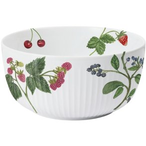 Kähler Hammershøi Summer Skål Ø21 cm, Sommerbær