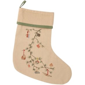 Kähler Hammershi Christmas Julesok 38 cm, Sand