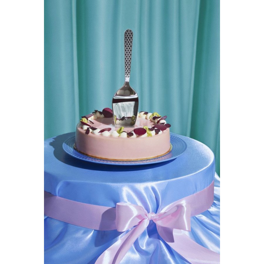 Lyngby Porcel�n Rhombe Kagespade, St�l