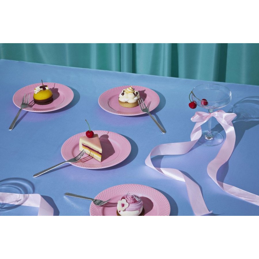 Lyngby Porcel�n Rhombe Kagegaffel 4 stk, St�l