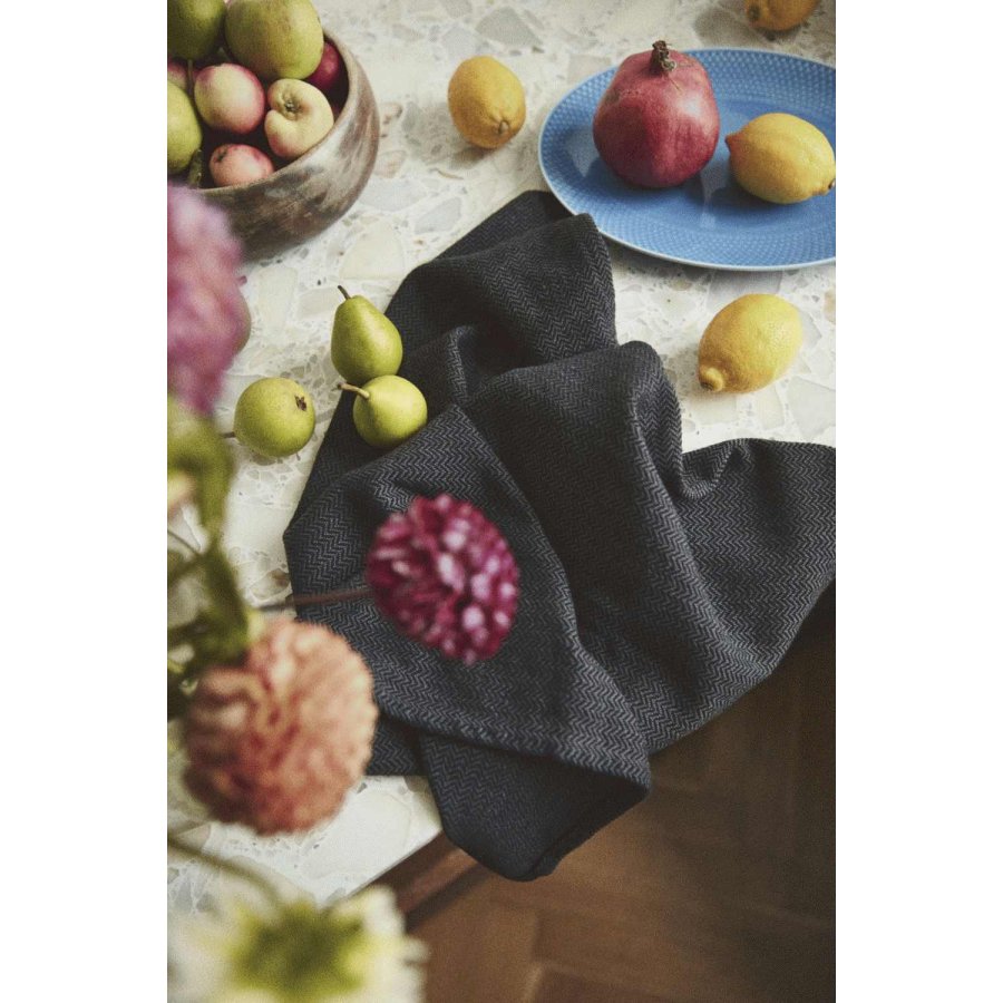 Rosendahl Garn Viskestykke 50x70 cm, M�rk Gr�