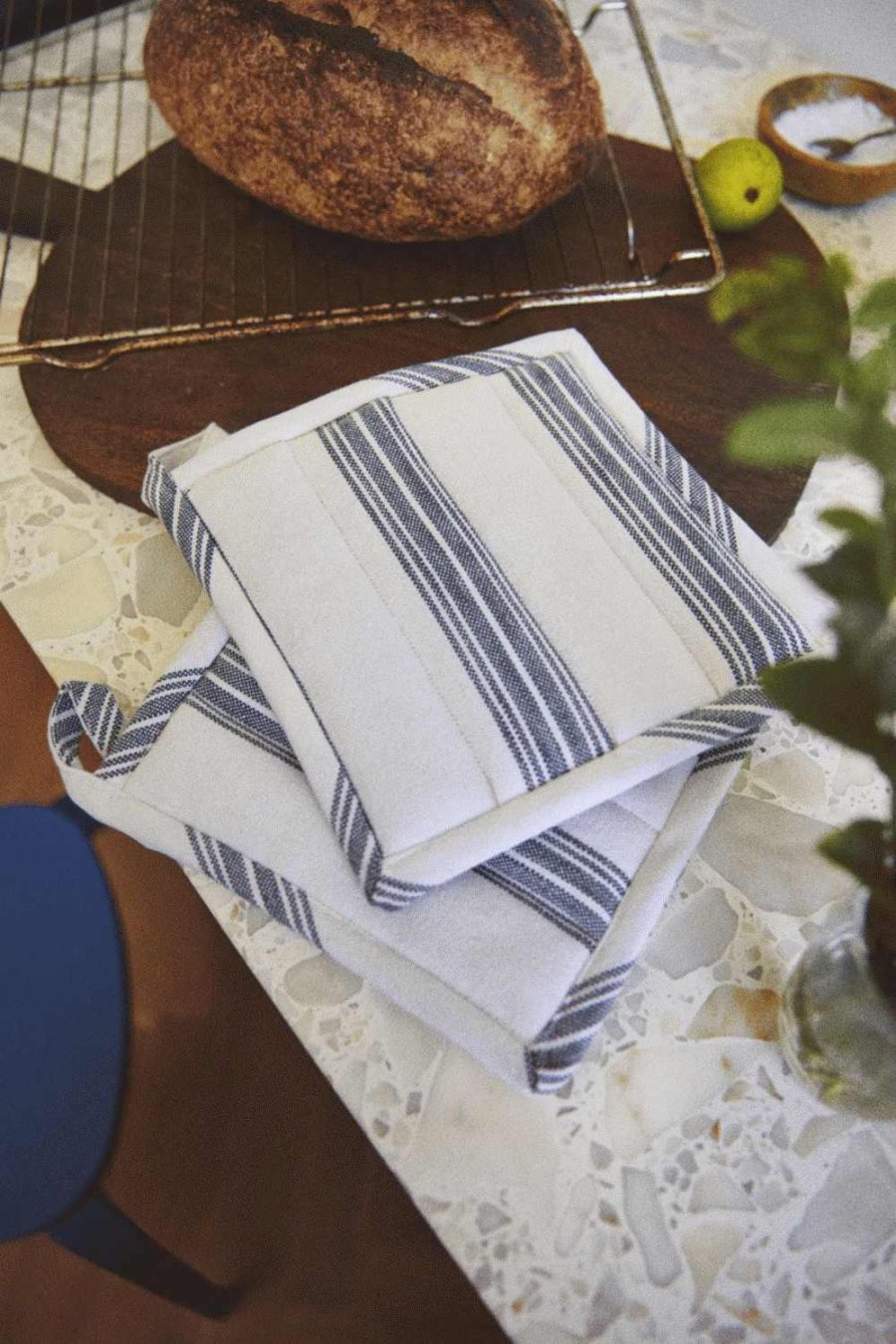 Rosendahl Garn Grydelapper 2 stk. 22x22 cm, Bl�