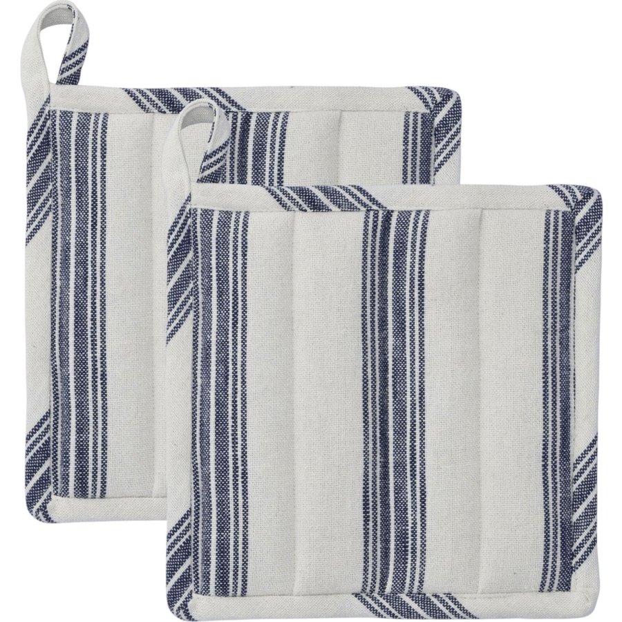 Rosendahl Garn Grydelapper 2 stk. 22x22 cm, Bl�