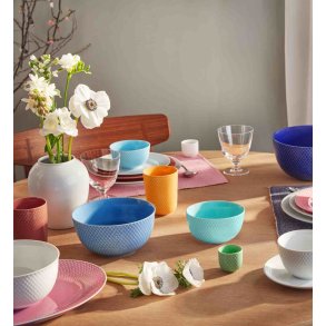 Køb Lyngby Porcelæn Rhombe Color Skål Ø11 cm, Gul