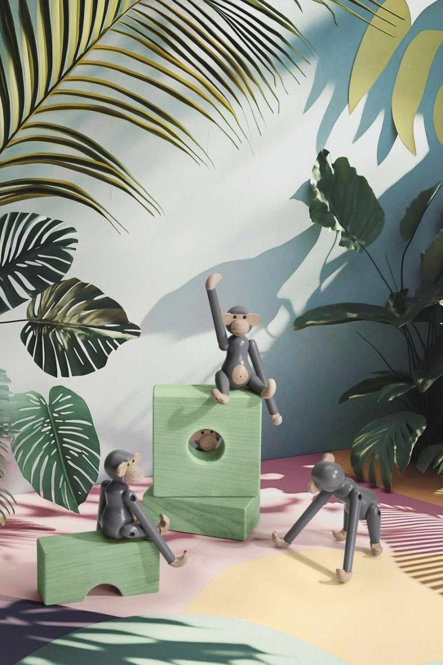 Kay Bojesen Abe Mini 9,5 cm, Gr�