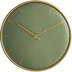 Arne Jacobsen City Hall Wanduhr �21 cm, Gr�n
