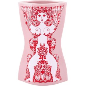 Bj�rn Wiinblad Nina Vase H16,5 cm, Pink/R�d