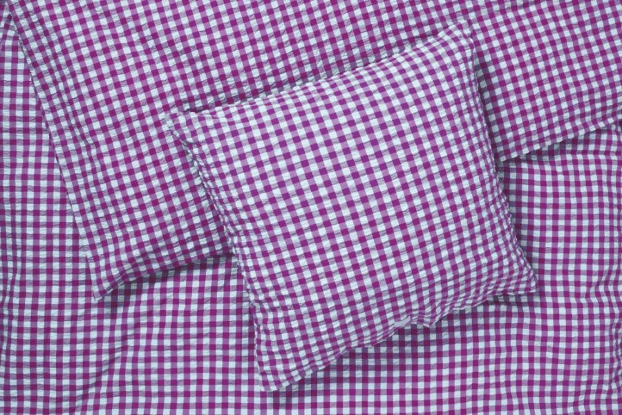 Juna B�k&B�lge Senget�j 140x220 cm, Fuchsia/Mint