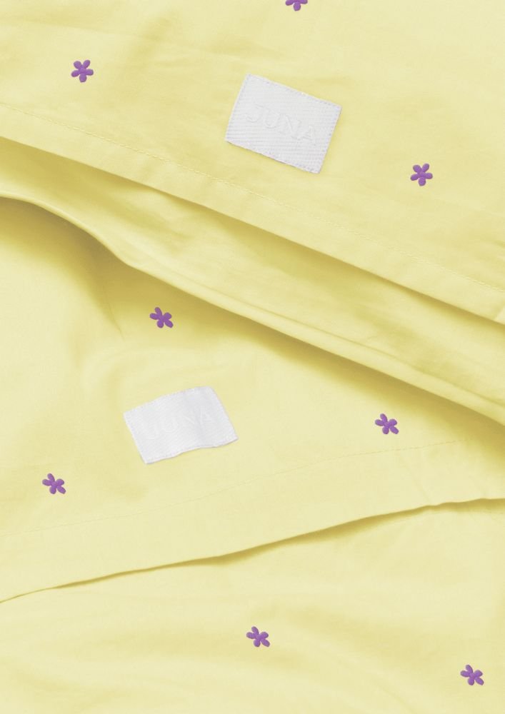 Juna Daisy Juniorsenget�j 100x140 cm, Gul