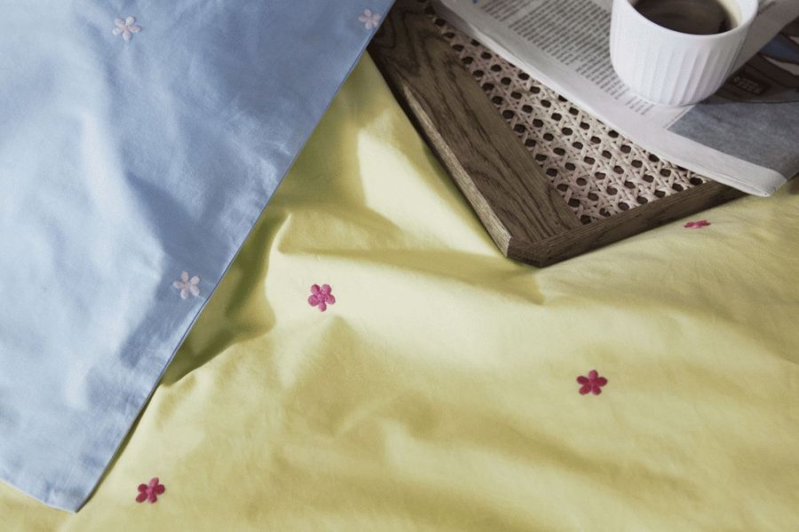 Juna Daisy Senget�j 140x200 cm, Gul