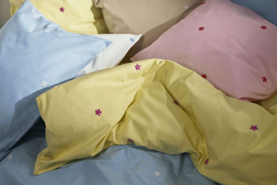 Juna Daisy Juniorsenget�j 100x140 cm, Gul