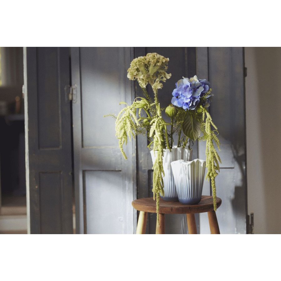 K&auml;hler Hammersh�i Unfold Vase H16,5 cm, Bl�