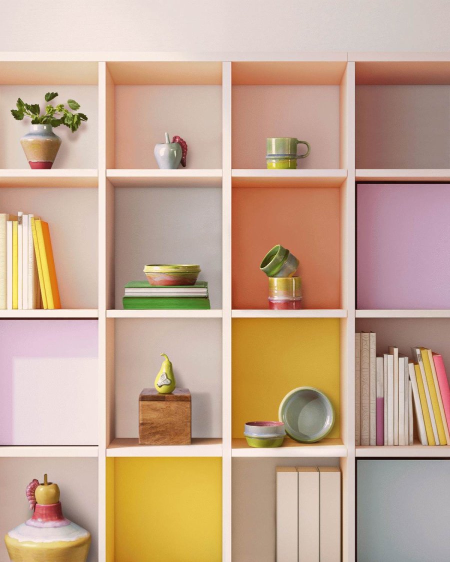 K&auml;hler Poppery P�re m. Natsv�rmer, Apple Green/Mint