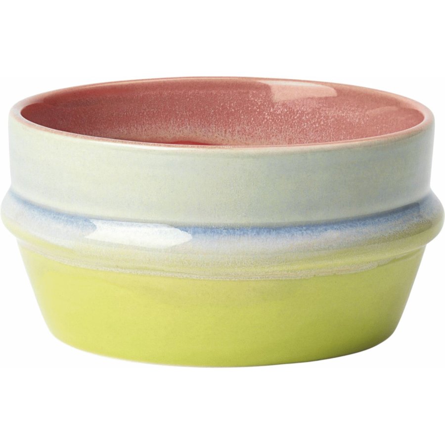 K&auml;hler Poppery Sk�l �12 cm, Pink/Mint/Apple Green