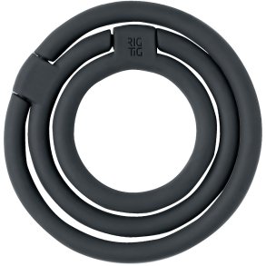 RIG-TIG CIRCLES Untersetzer 13 cm, Schwarz