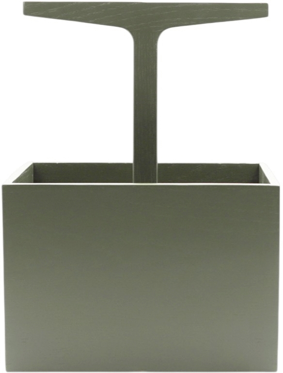 Ro Collection Toolbox High 29 cm, Grøn - Magasinholdere - WWW.HJEM.DK ApS