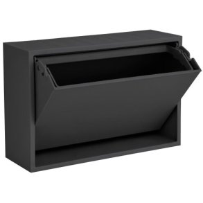 ReCollector Abfallsortier-/Aufbewahrungsbox 4 L, Black Raven