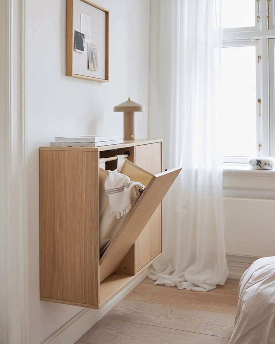 ReCollector Opbevaringsboks/Vasketjskurv 38 L, Nordic Oak