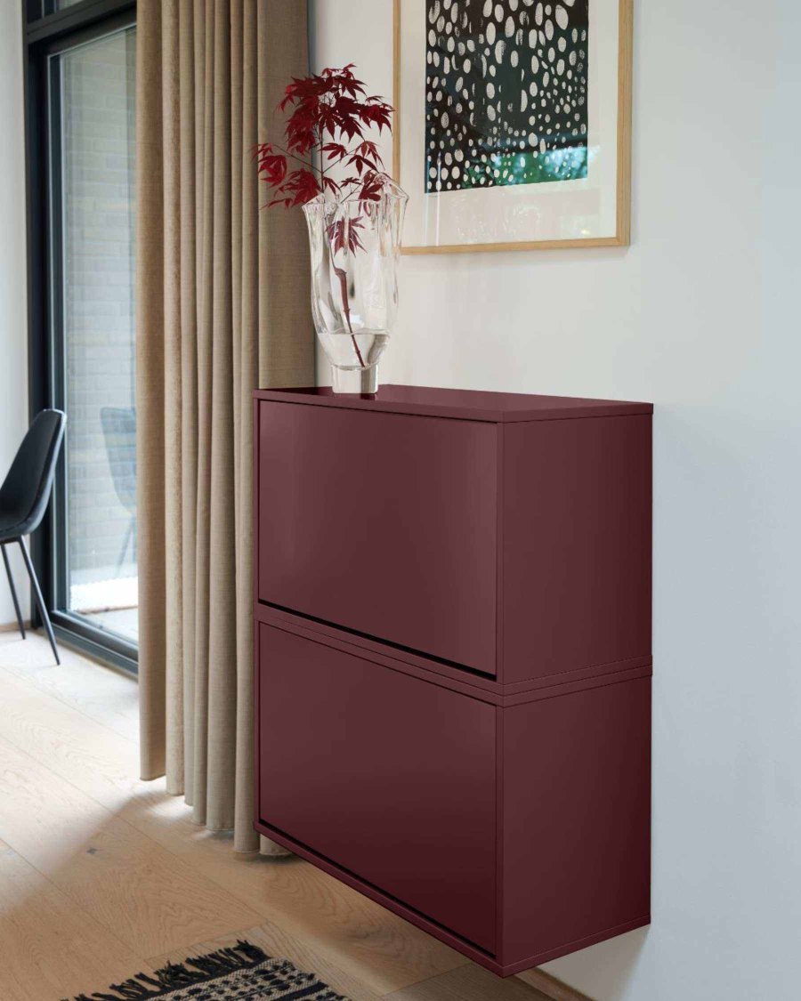 ReCollector Skoboks 70 cm, Maroon Red